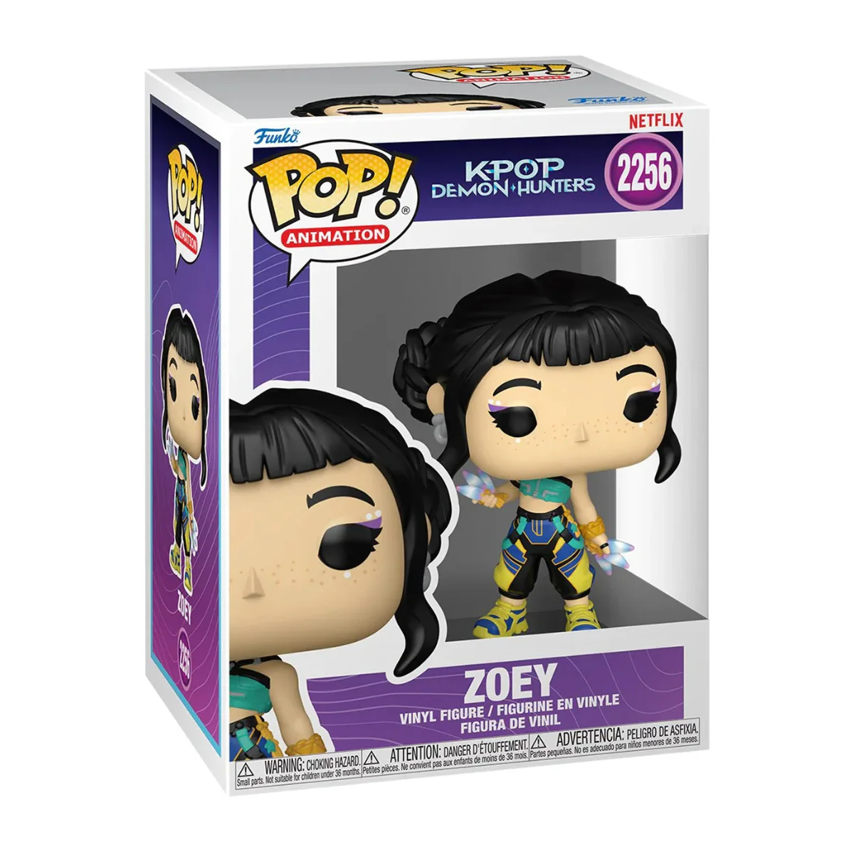 Funko Pop: Animation - KPop Demon Hunters - Zoey Vinyl Figure #2256
