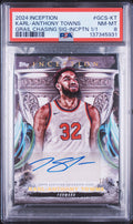2024 TOPPS INCEPTION GRAIL CHASING SIGNATURES #GCS-KT KARL-ANTHONY TOWNS GRAIL CHASING SIG-INCPTN 1/1