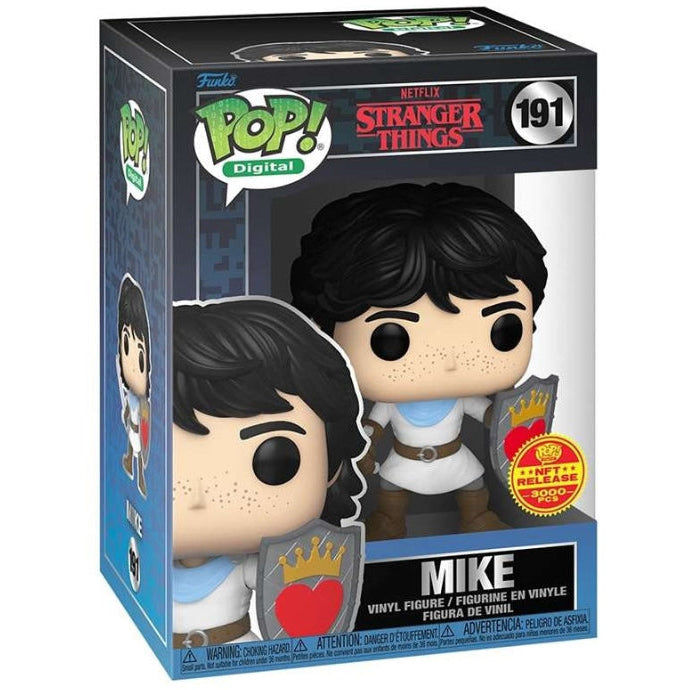 Funko Pop Digital: Stranger Things - Mike NFT Release 3000 PCs #191