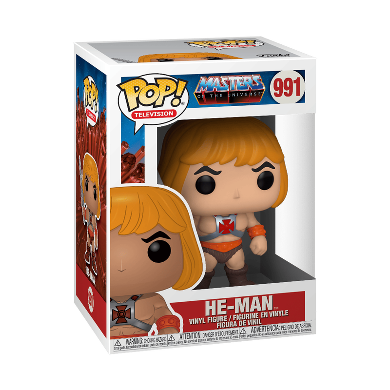Nerd Blvd - Funko Pop: Television - Master of the Universe - He-Man Figure #991