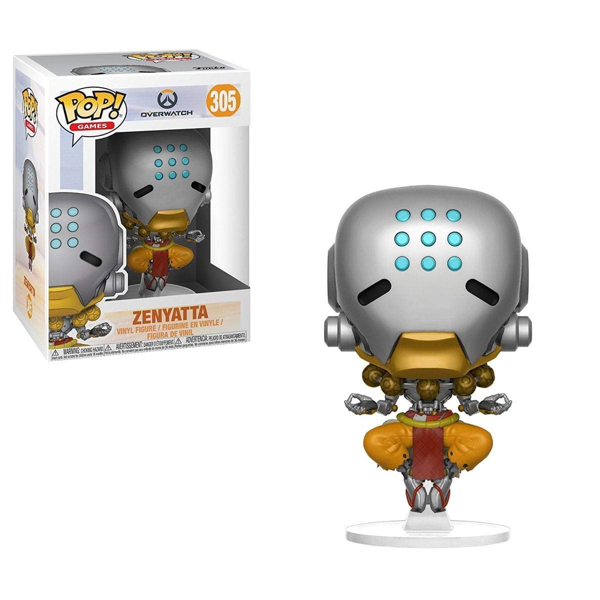 Funko Pop: Games - Overwatch - Zenyatta #305 - Nerd Blvd