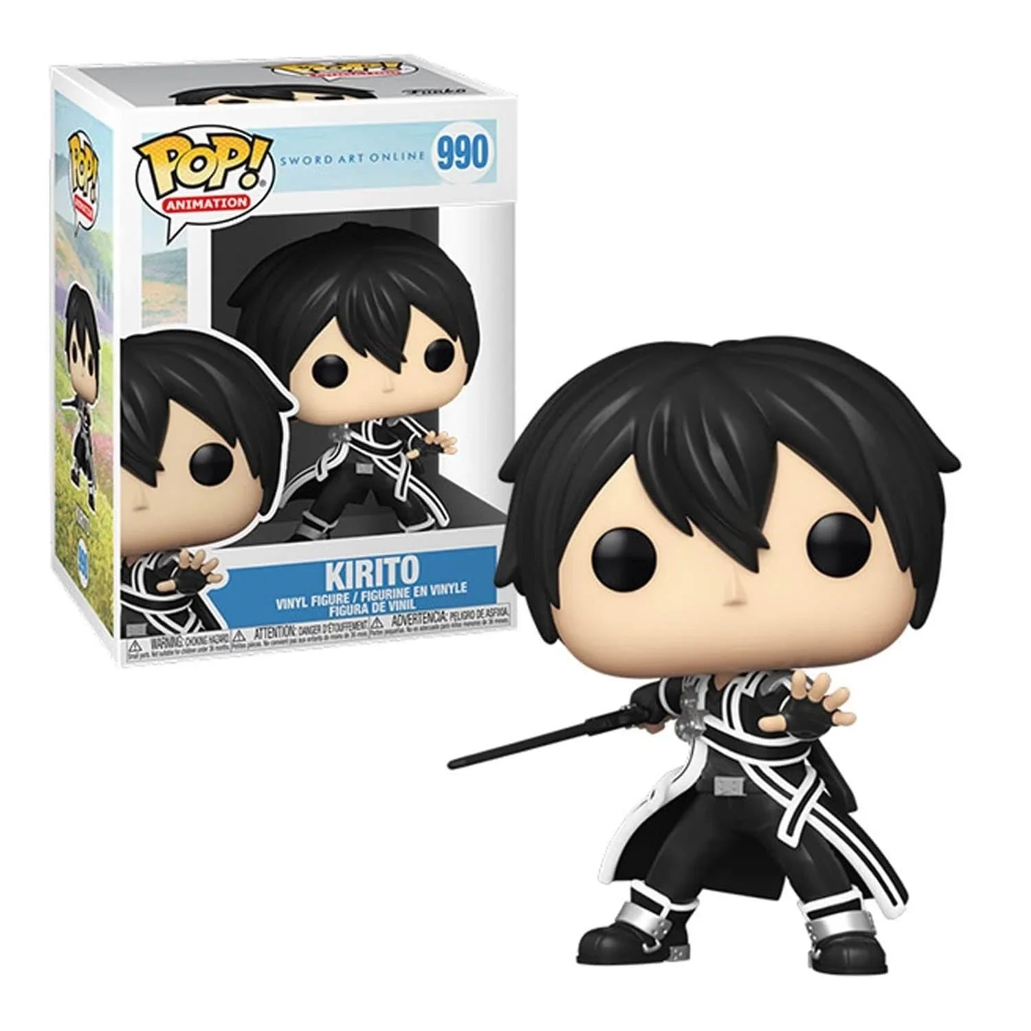 Funko Pop: Animation - Sword Art Online - Kirito #990 - Nerd Blvd