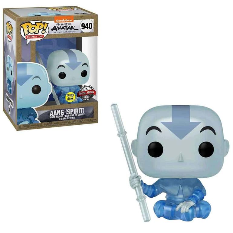 Funko Pop: Animation - Avatar - Aang (Spirit) - 940 Special Editon GITD