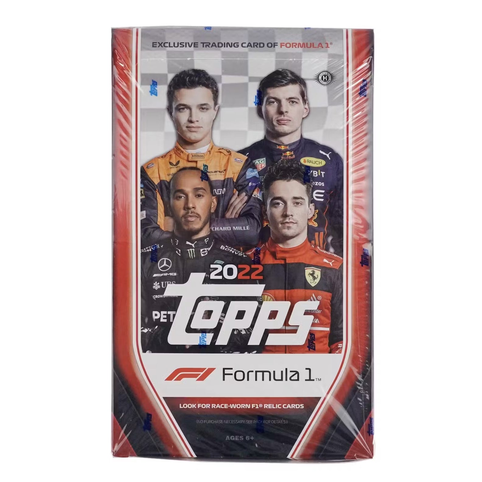 2022 Topps F1 Formula 1 Racing Hobby Box (20 Packs)
