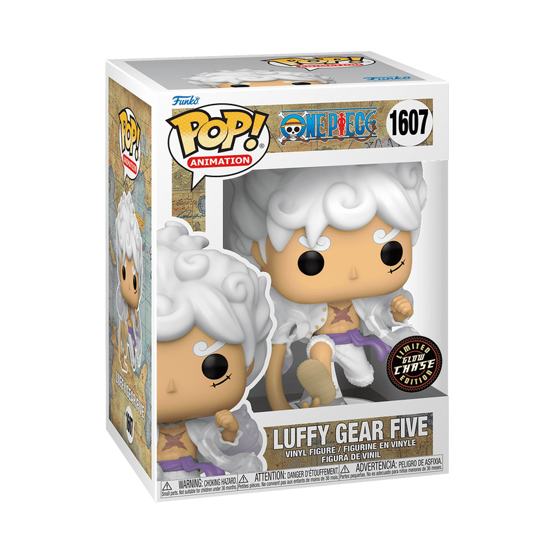 Funko Pop: Anime - One Piece - Luffy Gear Five Figure #1607 (Glow Chase)