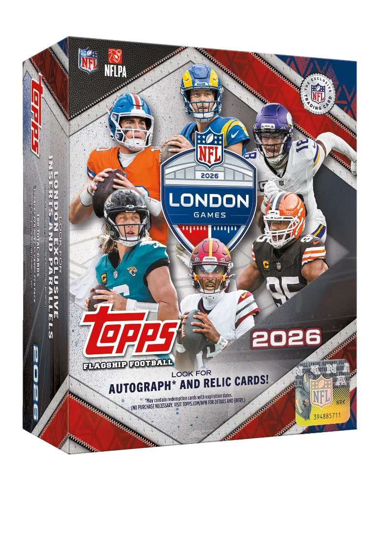 2026 Topps Flagship Football London Games Mega