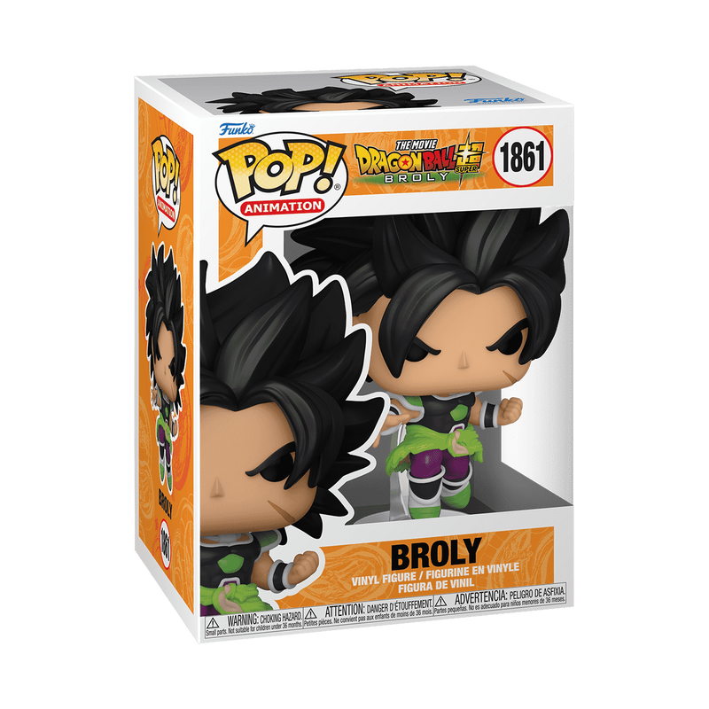Nerd Blvd - Funko Pop: Anime - Dragon Ball Z - Broly Figure #1861