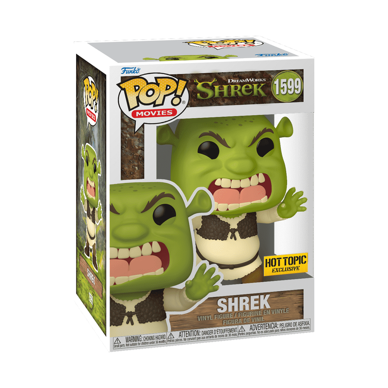 Funko Pop: Movies - Shrek - Shrek Hot Topic Exclusive Figure #1599