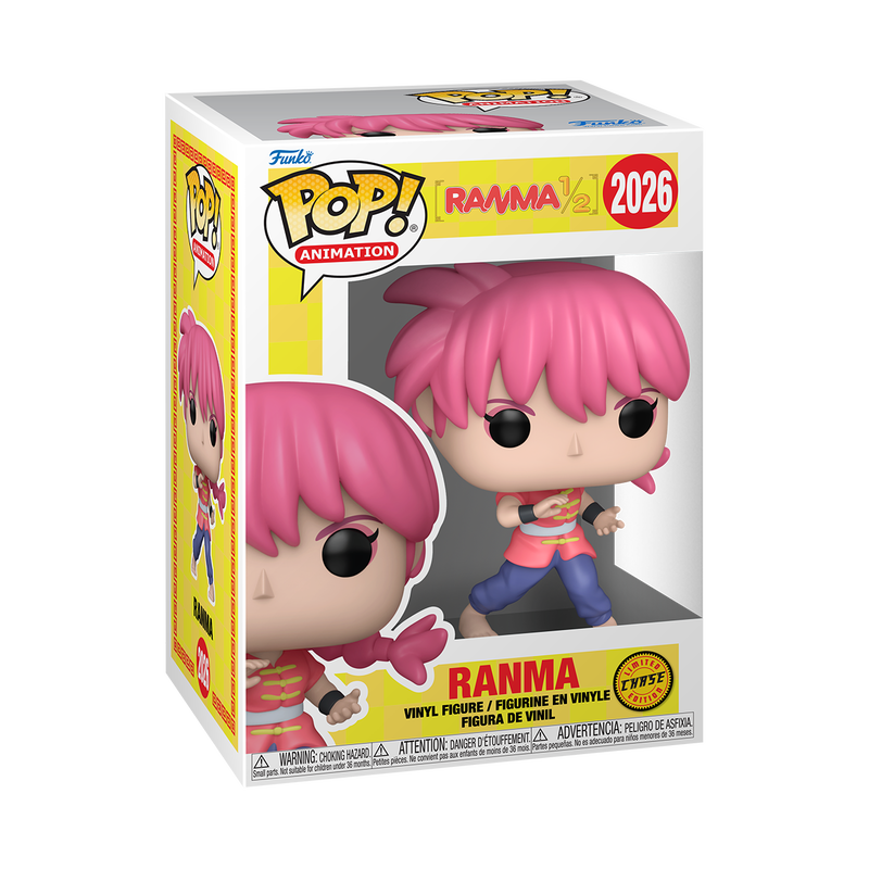 Funko Pop: Animation - Ranma 1/2 - Ranma Figure #2026 Chase