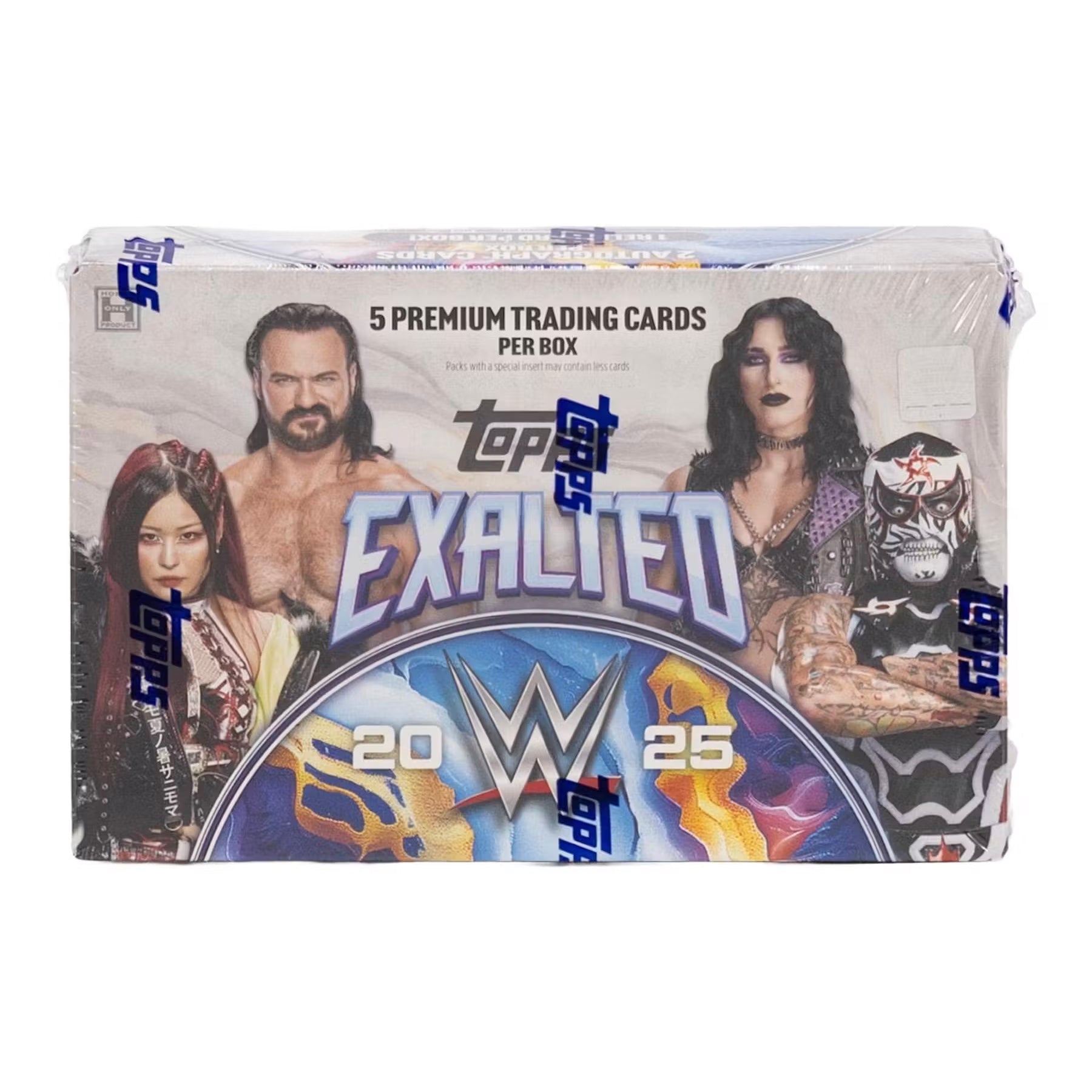 2025 Topps WWE Exalted Wrestling Hobby Box (5 Cards)