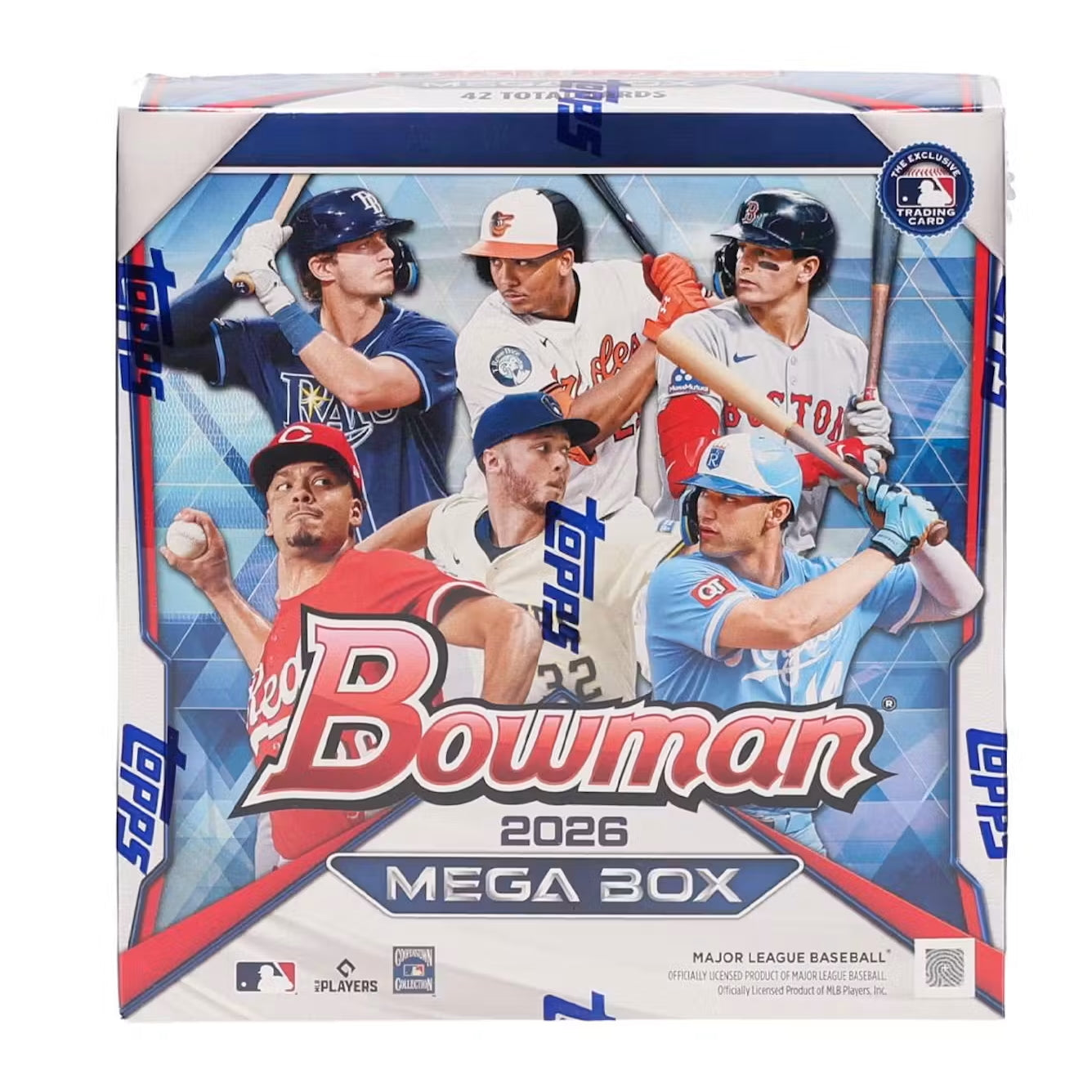 2026 MLB Topps Bowman Baseball Mega Box (6 Packs)