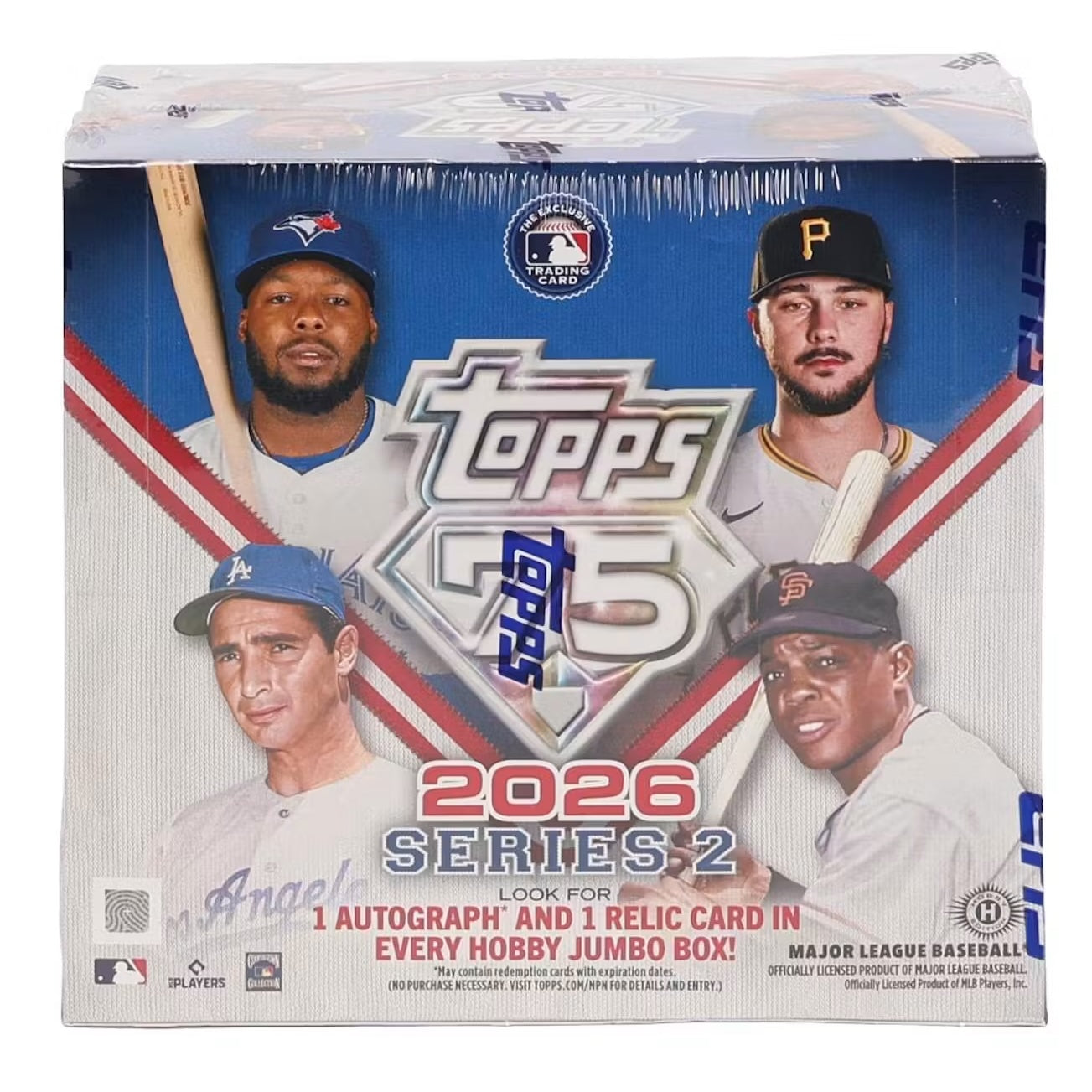 2026 MLB Topps 75 - Series 2 Baseball Hobby Jumbo Box (10 Packs)