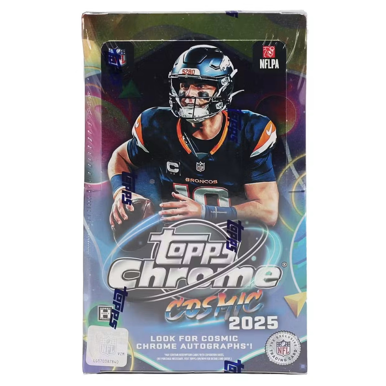 2025 Topps Cosmic Chrome Football Hobby Box (20 Packs)