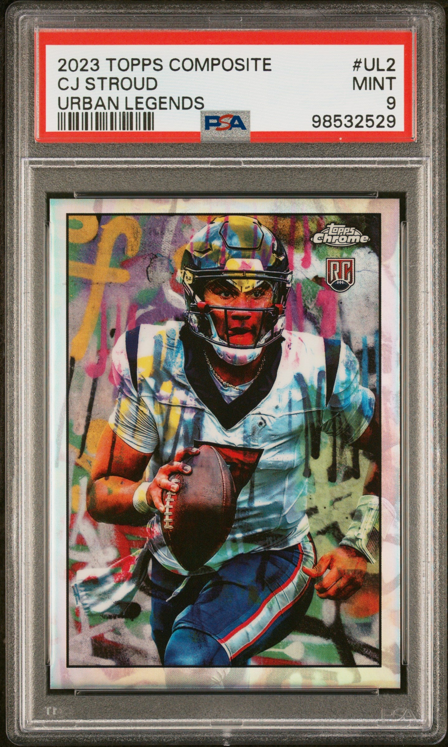 2023 TOPPS COMPOSITE URBAN LEGENDS #UL2 CJ STROUD PSA 9