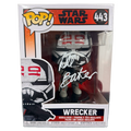 Dee Bradley Baker Signed Funko Pop - Star Wars Wrecker #443 (SWAU COA)
