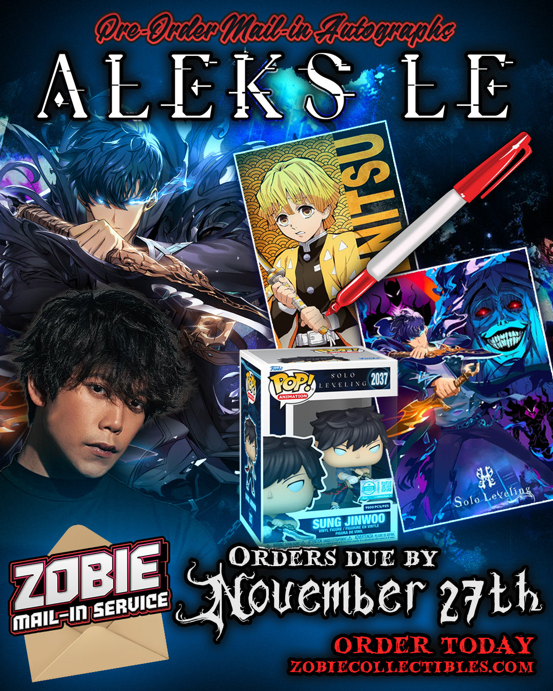 Aleks Le Autograph Mail-In Service