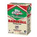 2025 MLB Topps Chrome Platinum '55 Baseball Trading Cards Value Box (8 Packs)