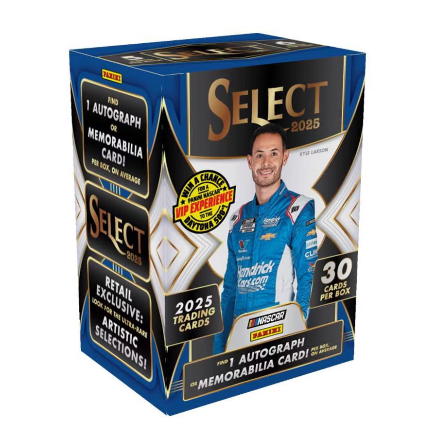 2025 Panini NASCAR Select Racing Trading Card Blaster Box (6 Packs)
