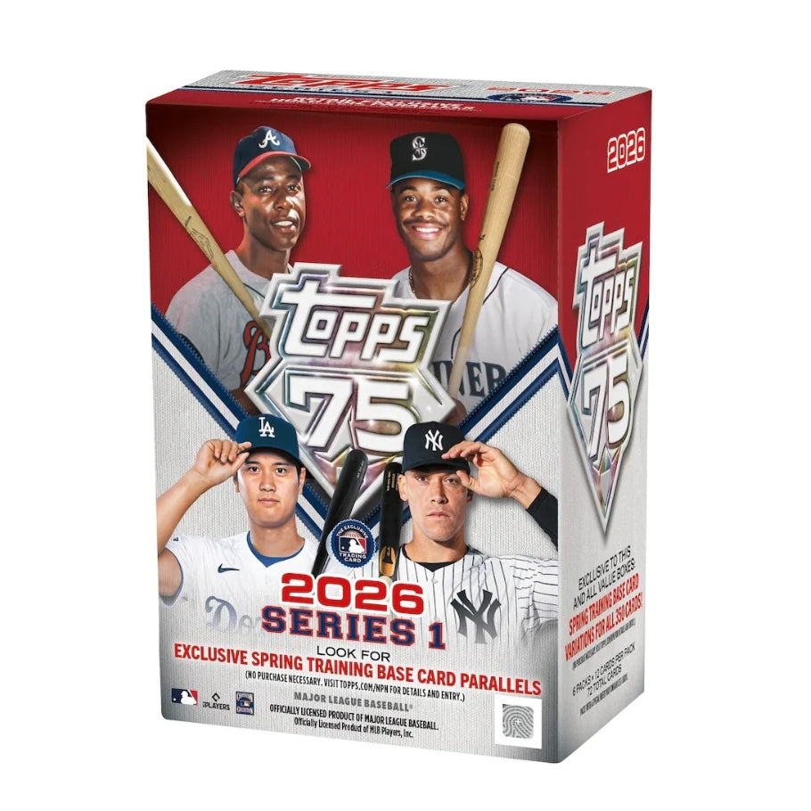 2026 MLB Topps 75 - Series 1 Blaster Box (6 Packs)