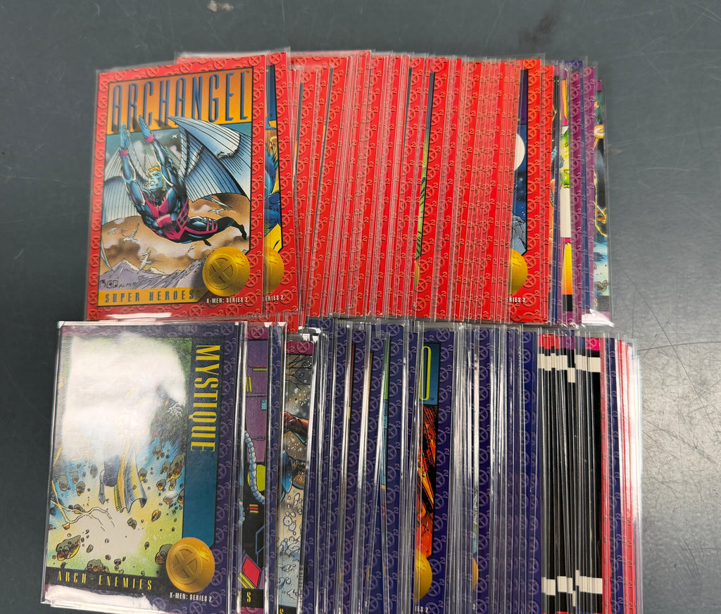 X-MEN Series 2 SkyBox Card Set - 1-100 & 9 Gold-Stamped