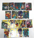 1995 Fleer Ultra X-Men Complete Set of Inserts 9 Hunters Stalkers - Rainbow & Gold Sets