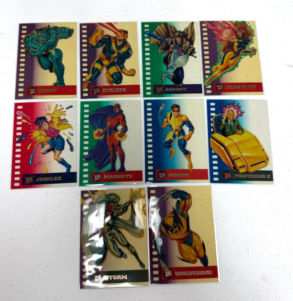 1995 Fleer Ultra X-Men Complete Set of Inserts All 10 Suspended Animation Limited Edition