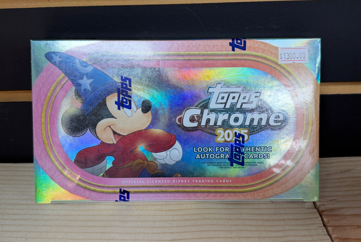 2025 Disney Topps Chrome Hobby Box - New Factory Sealed