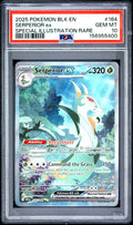 2025 POKEMON BLK EN-BLACK BOLT #164 SERPERIOR ex SPECIAL ILLUSTRATION RARE PSA 10