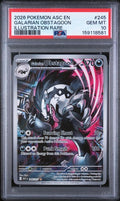 2026 POKEMON ASC EN-ASCENDED HEROES #245 GALARIAN OBSTAGOON ILLUSTRATION RARE PSA 10