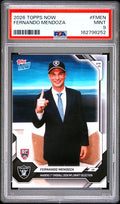 2026 TOPPS NOW #FMEN FERNANDO MENDOZA PSA 9