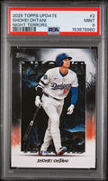 2025 TOPPS UPDATE NIGHT TERRORS #2 SHOHEI OHTANI PSA 9