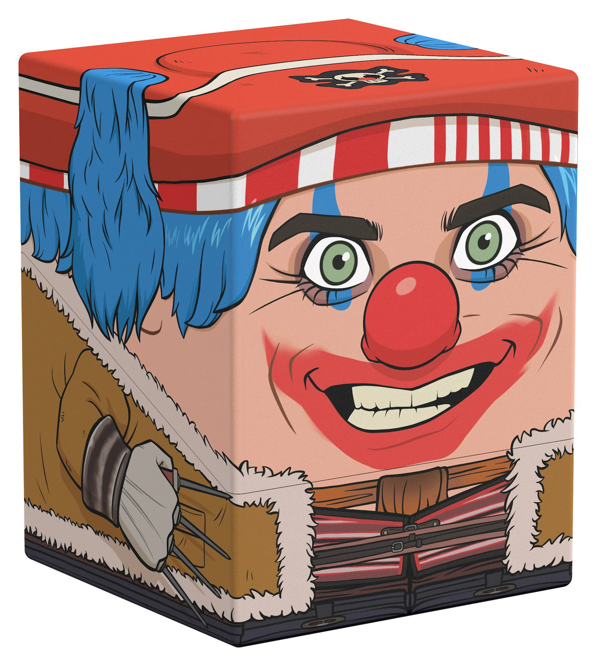 Squaroes Boulder 100+: Netflix's One Piece W1 - Buggy the Clown Ultimate Guard Deck Box