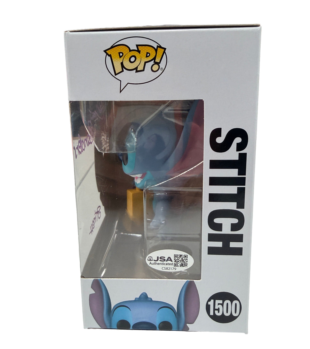 Nerd Blvd - Chris Sanders Signed Funko Pop! – Lilo & Stitch #1500 (JSA COA)