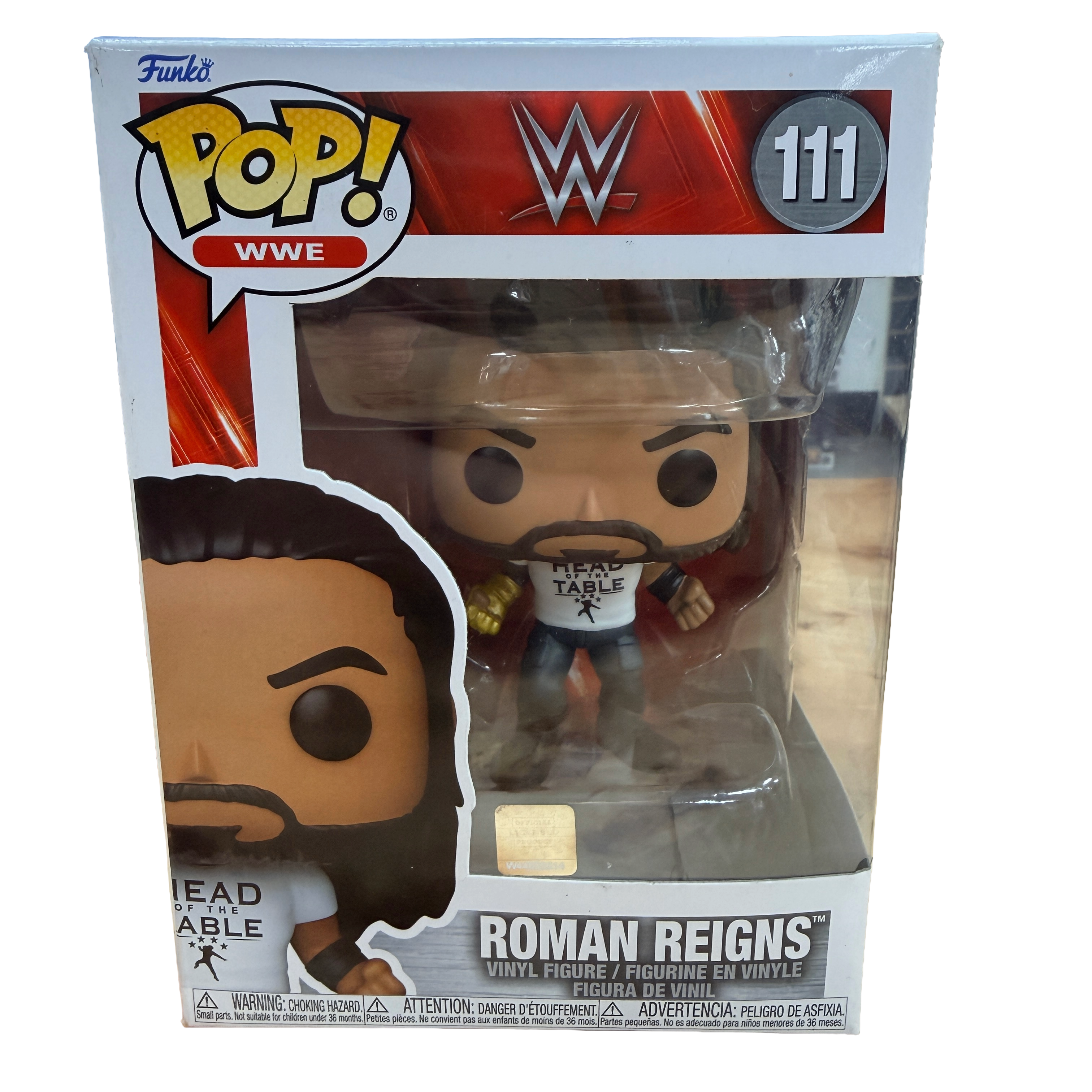 Funko Pop: WWE - Roman Reigns Figure #111 - Nerd Blvd