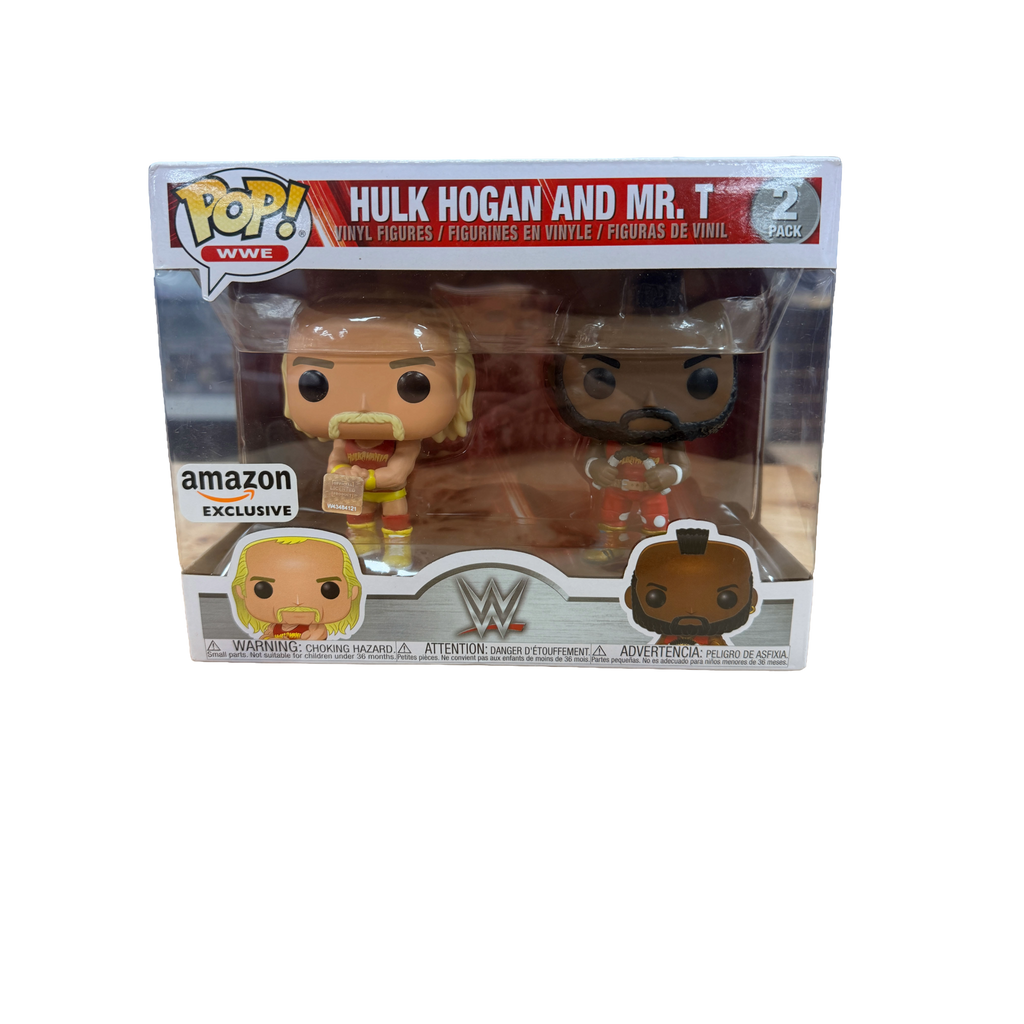 Funko Pop: WWE - Hulk Hogan And Mr. T Figure 2 Pack - Nerd Blvd