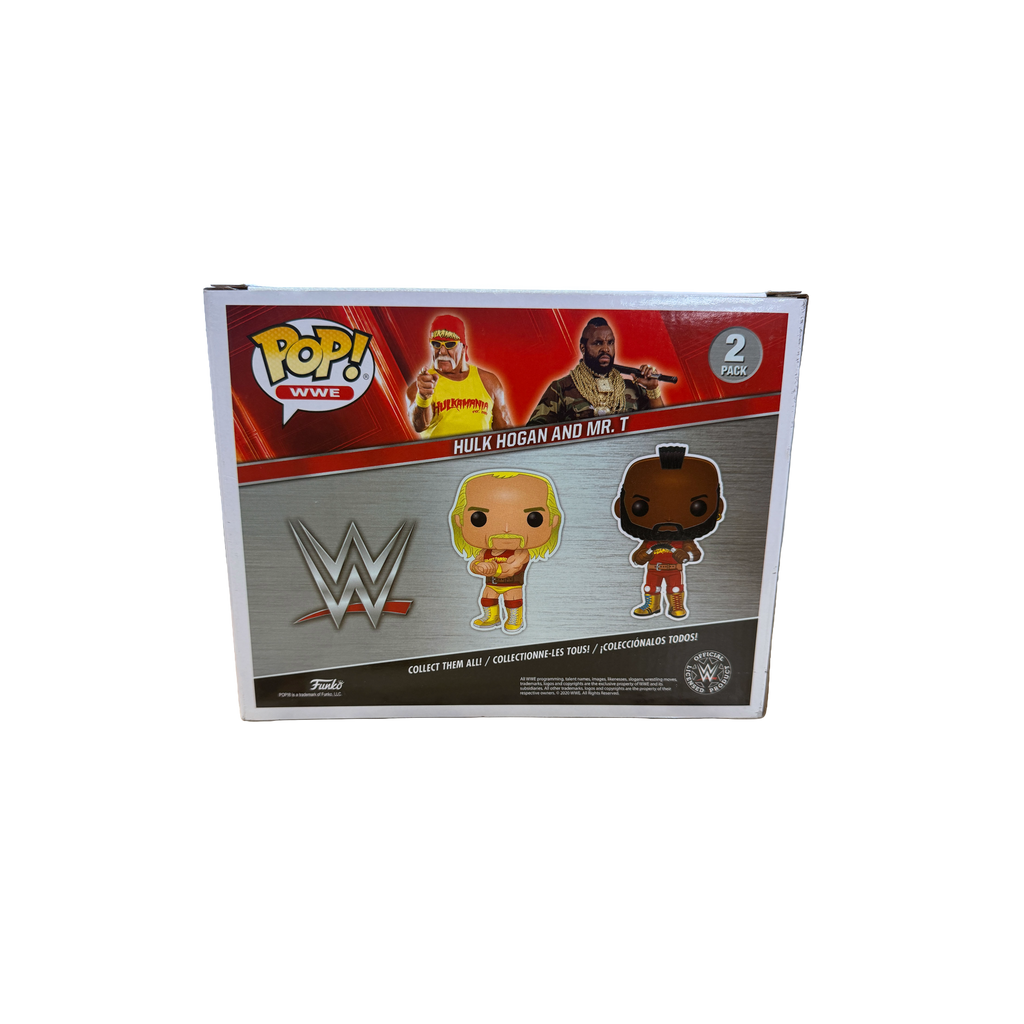 Funko Pop: WWE - Hulk Hogan And Mr. T Figure 2 Pack - Nerd Blvd