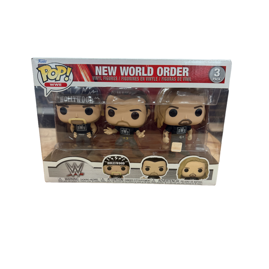 Funko Pop: WWE - New World Order Figure 3 Pack - Nerd Blvd