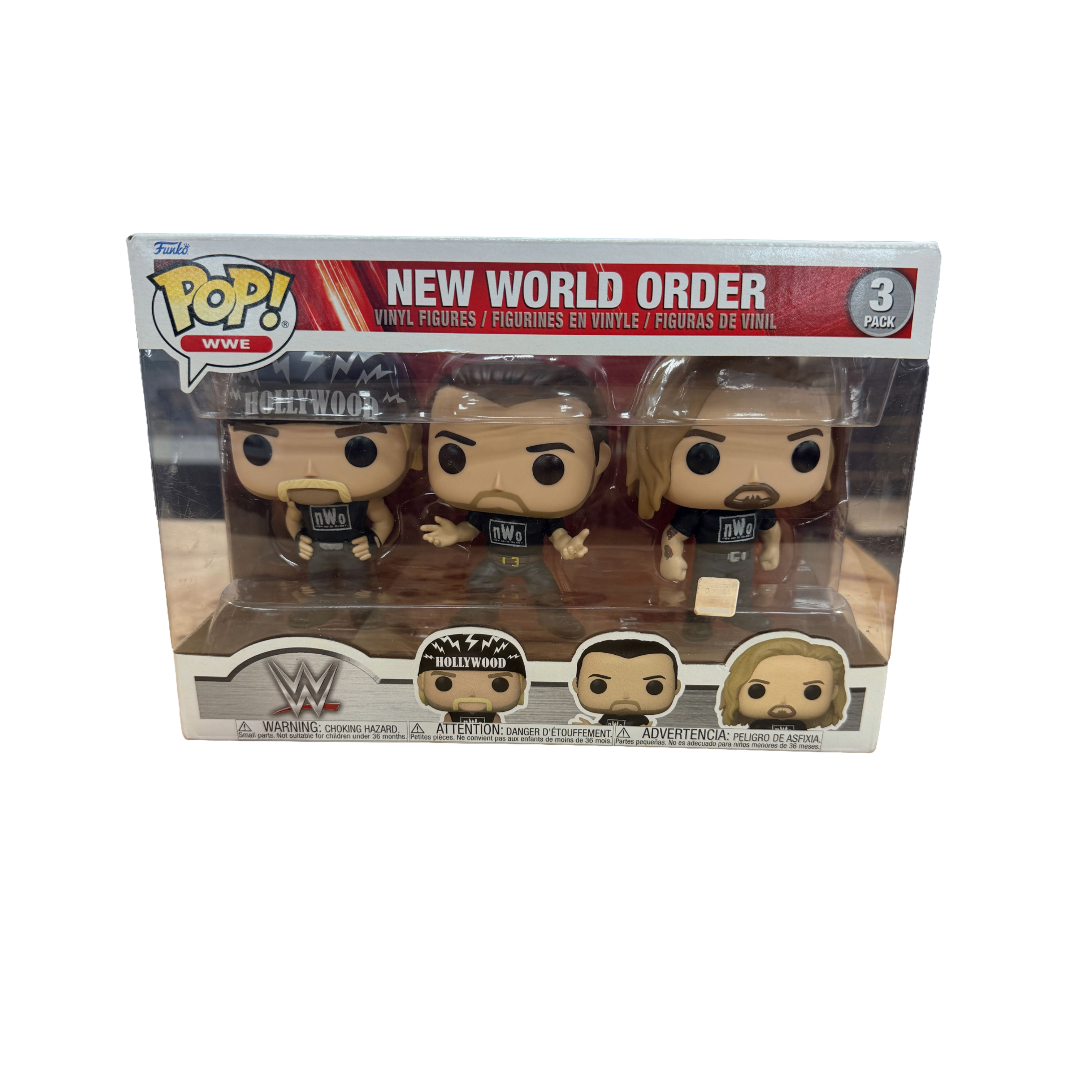 Funko Pop: WWE - New World Order Figure 3 Pack - Nerd Blvd