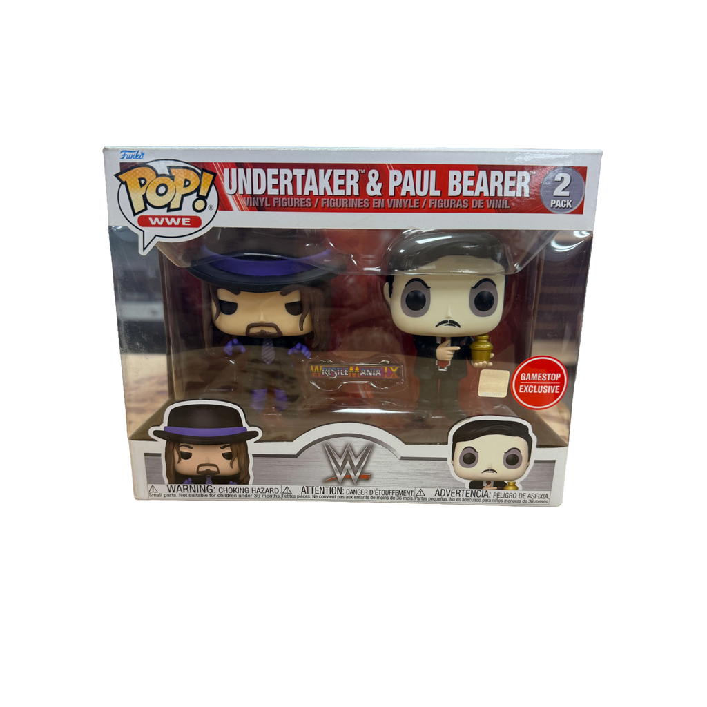 Funko Pop: WWE - Undertaker & Paul Bearer Figure 2 Pack - Nerd Blvd