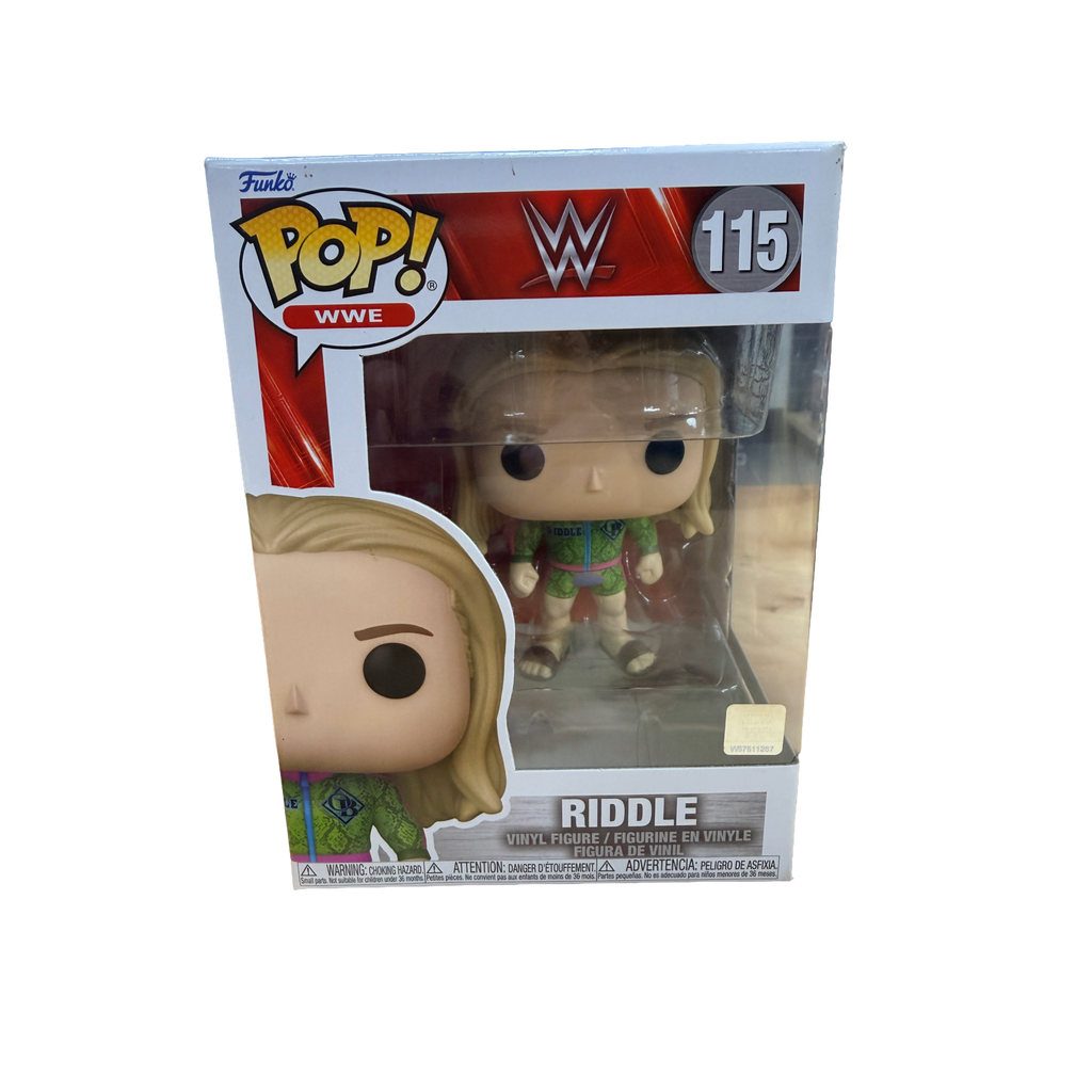 Funko Pop: WWE - Riddle Figure #115 - Nerd Blvd