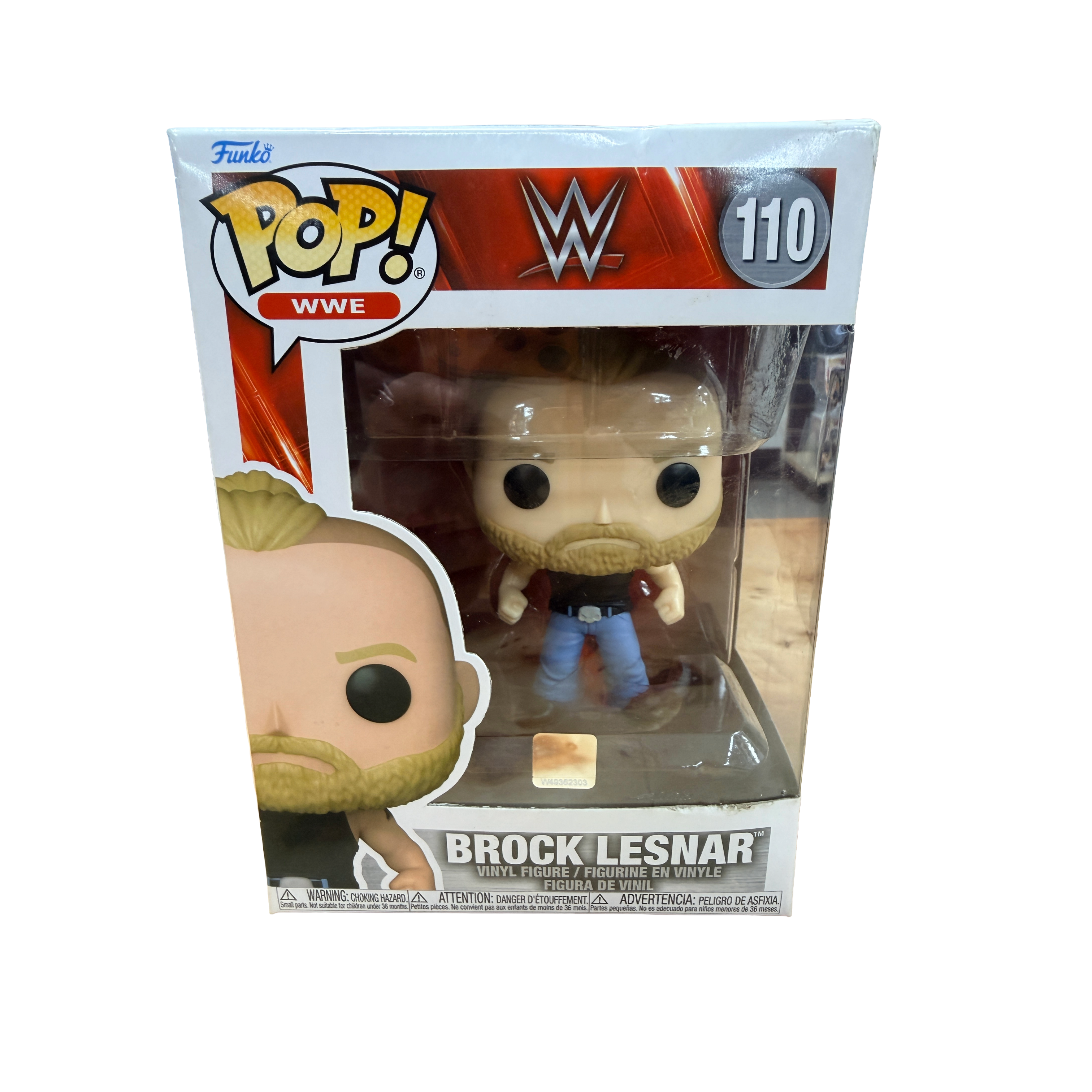 Funko Pop: WWE - Brock Lesnar Figure #110 - Nerd Blvd
