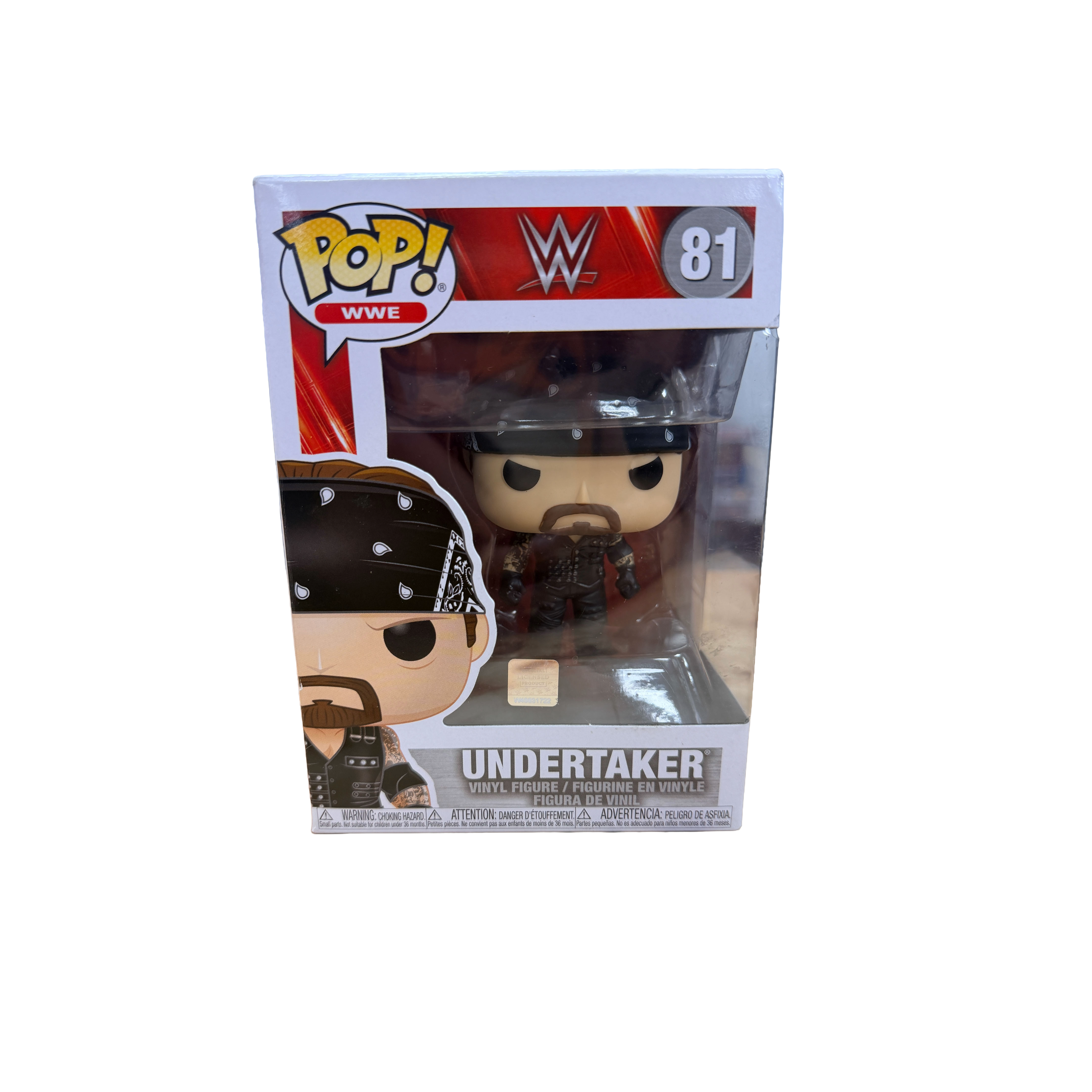 Funko Pop: WWE - Undertaker Figure #81 - Nerd Blvd