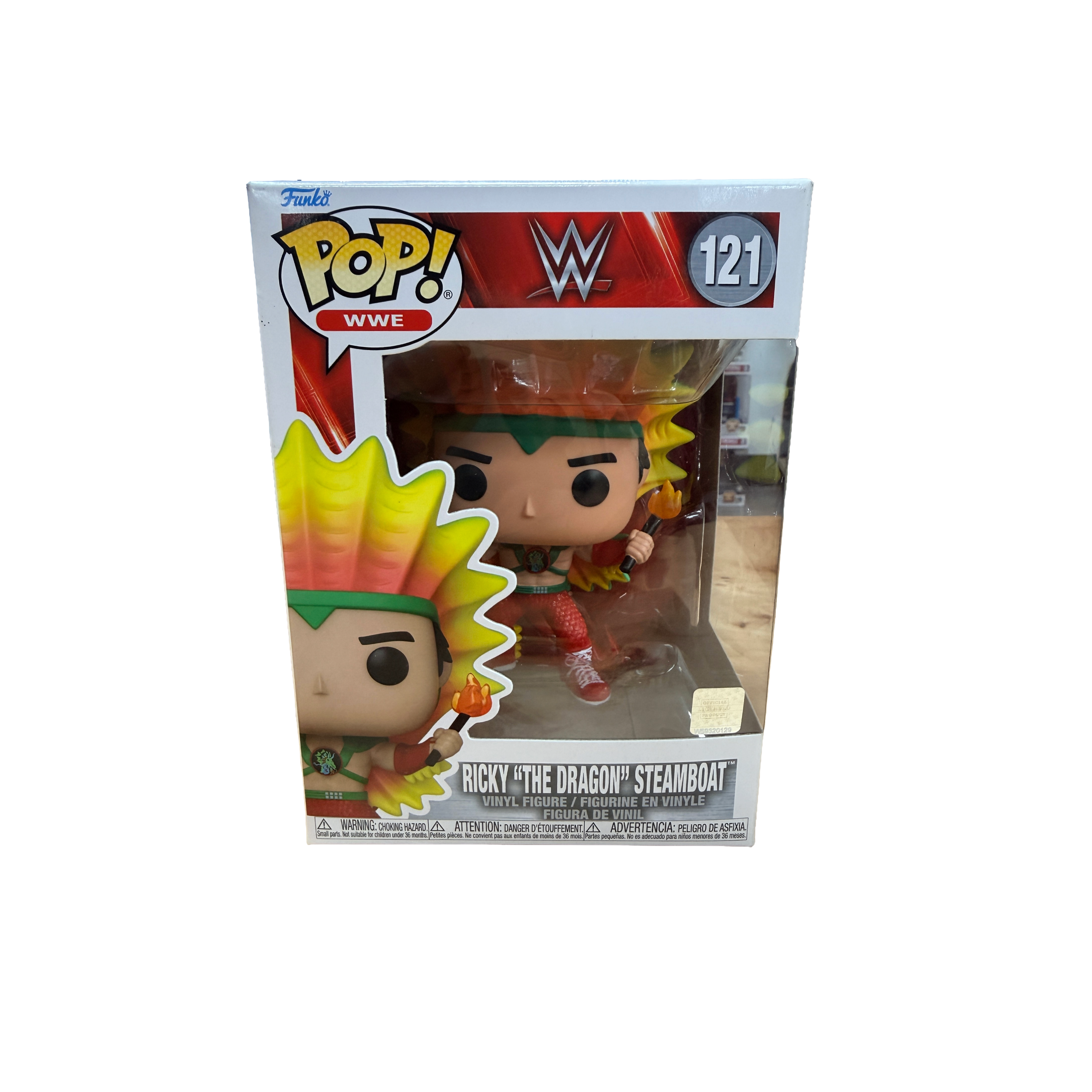 Funko Pop: WWE - Ricky "The Dragon" Steamboat Figure #121 - Nerd Blvd