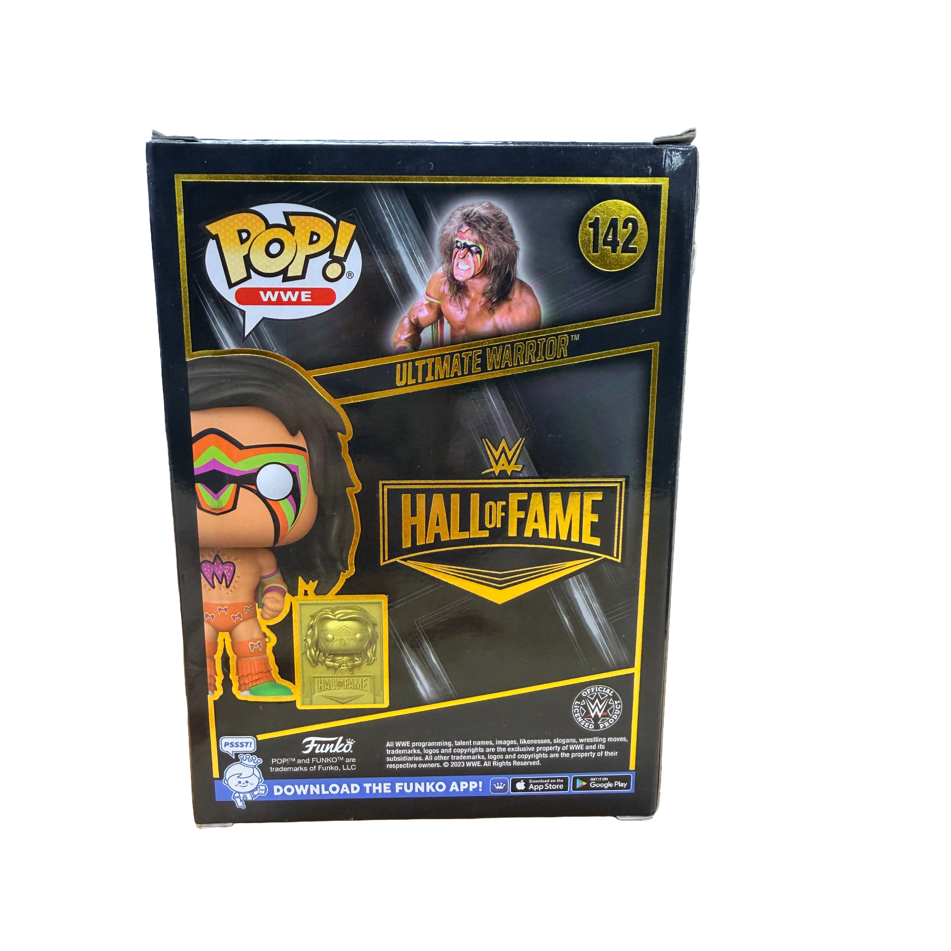 Funko Pop: WWE - Ultimate Warrior Figure #142 - Nerd Blvd