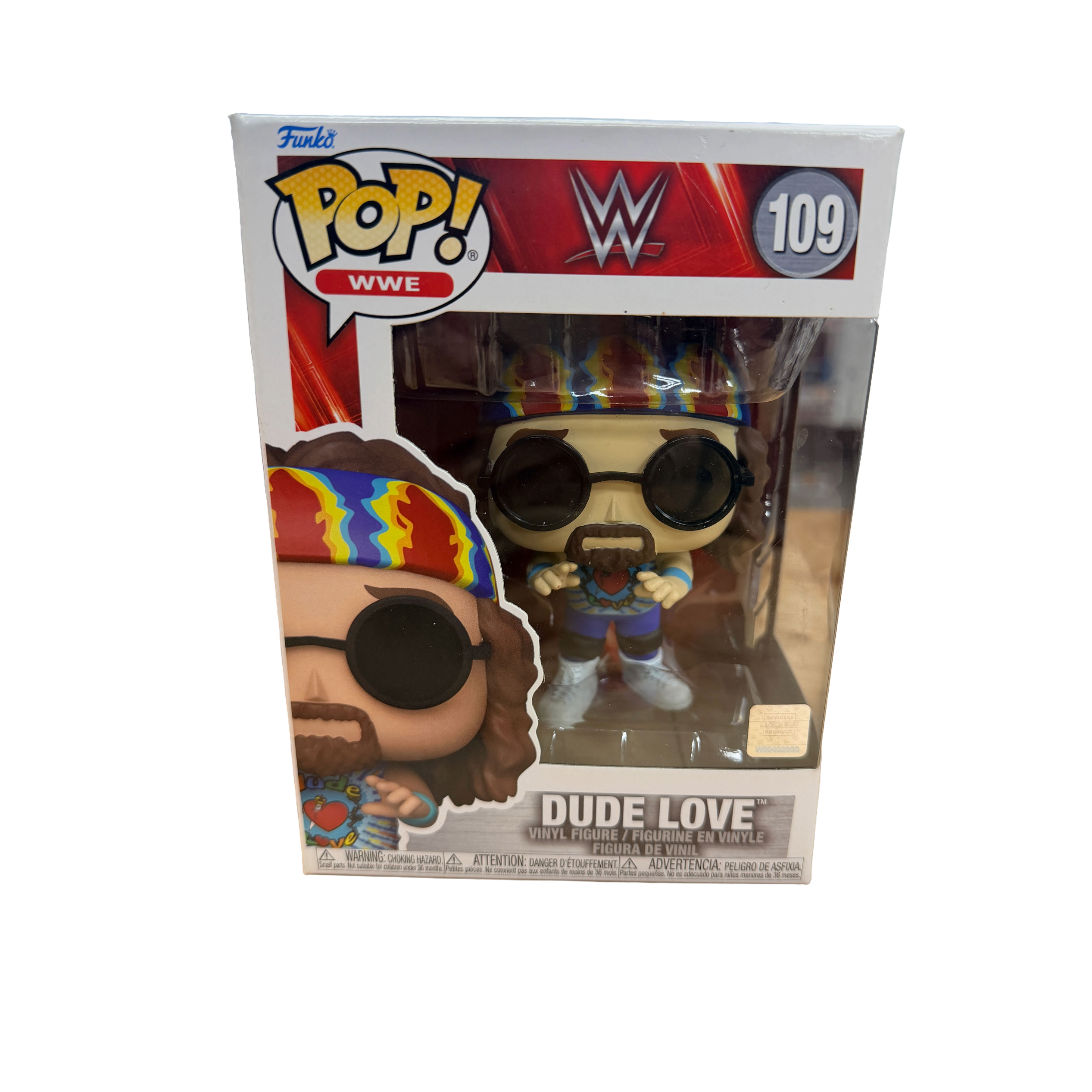 Funko Pop: WWE - Dude Love Figure #109 - Nerd Blvd