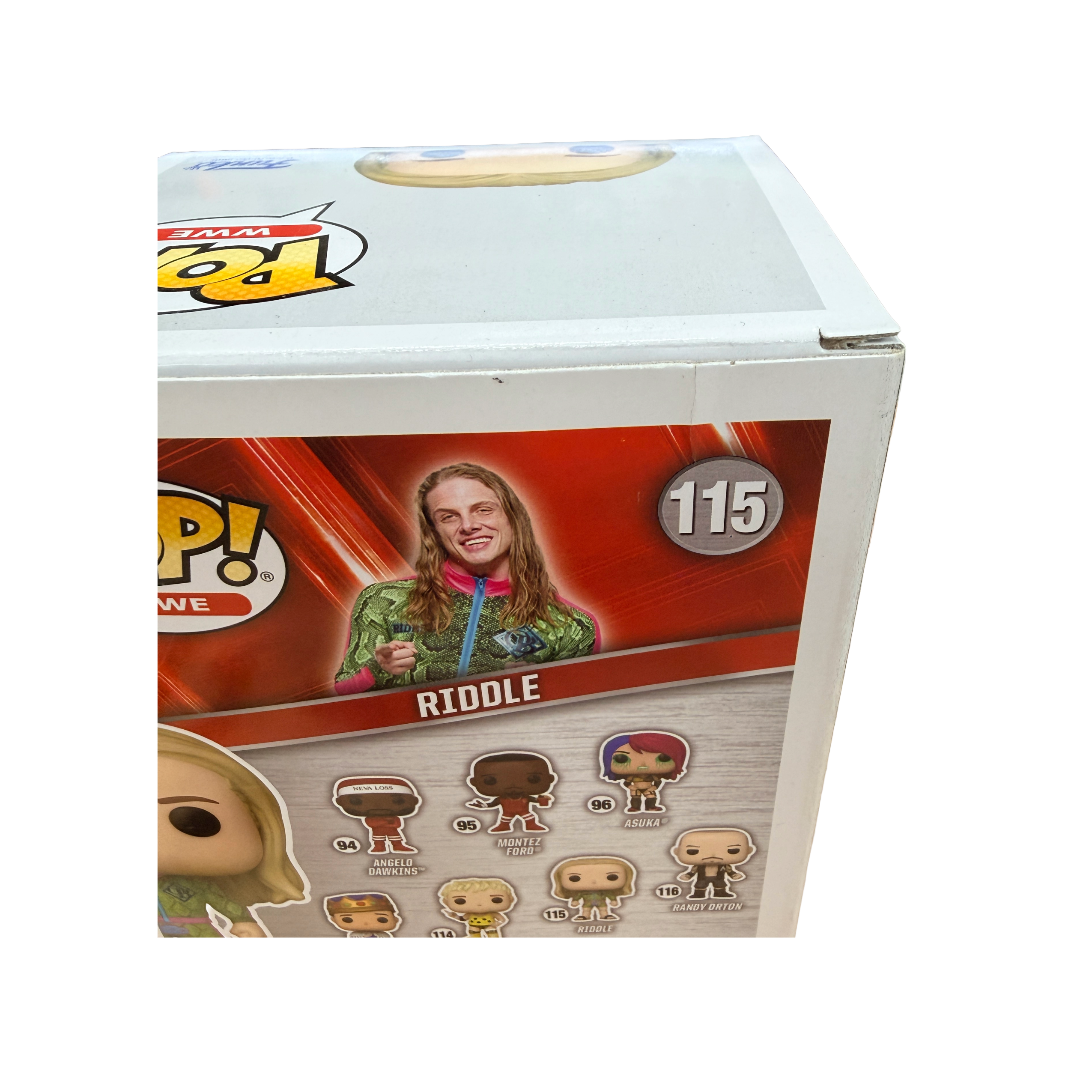 Funko Pop: WWE - Riddle Figure #115 - Nerd Blvd