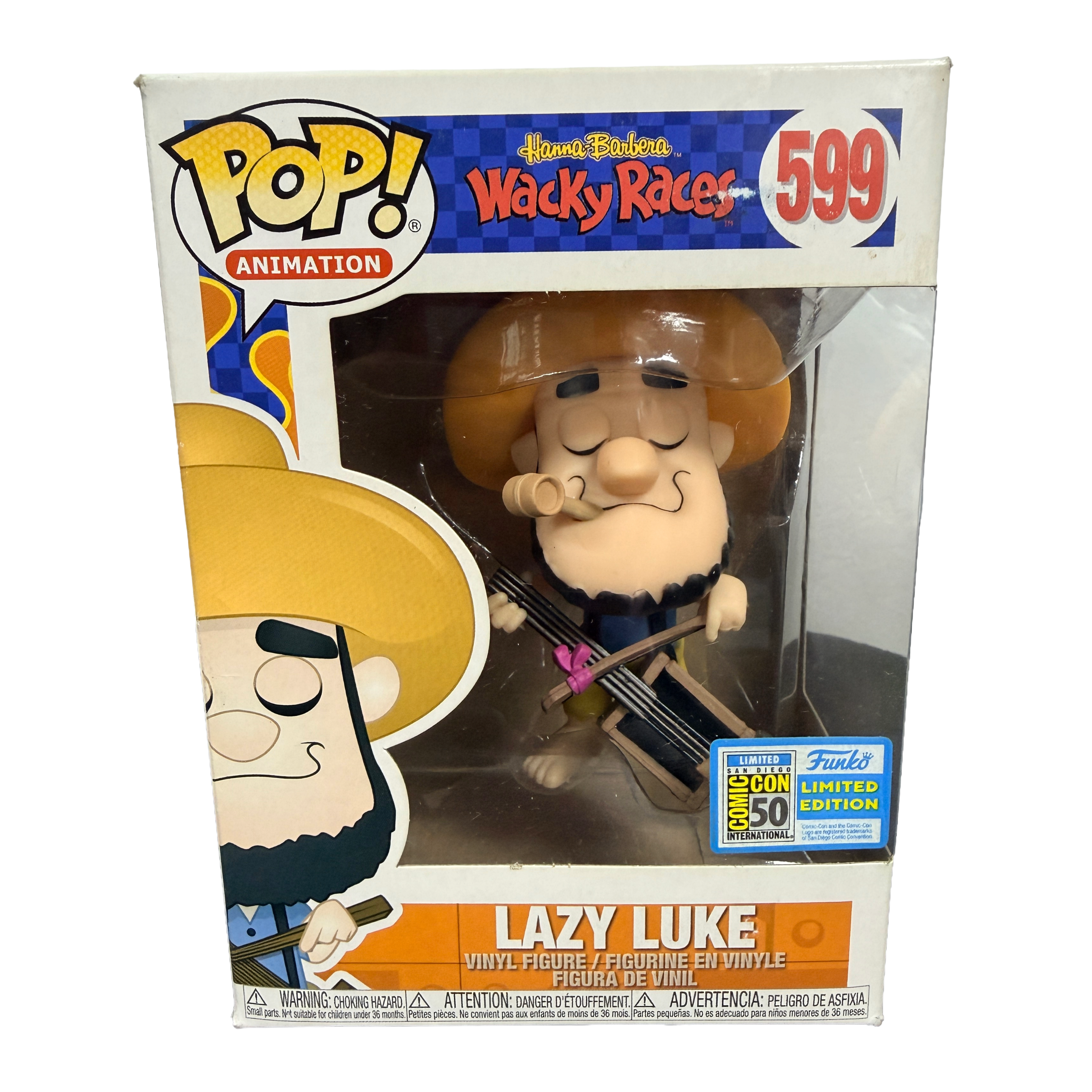 Funko POP: Animation - Lazy Luke - San Diego Comic Con Limited Edition #599