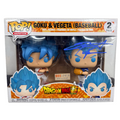Christopher Sabat Signed Funko Pop! – Dragon Ball Goku & Vegeta 2 Pack (JSA COA) Boxlunch Exclusive