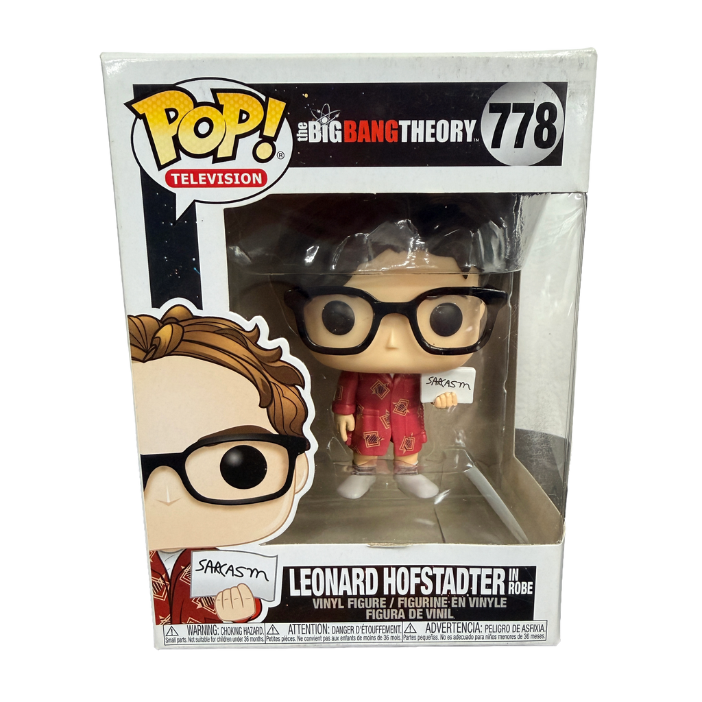 Funko POP: Television - The Big Bang Theory - Leonard Hofstadter in Robe - #778