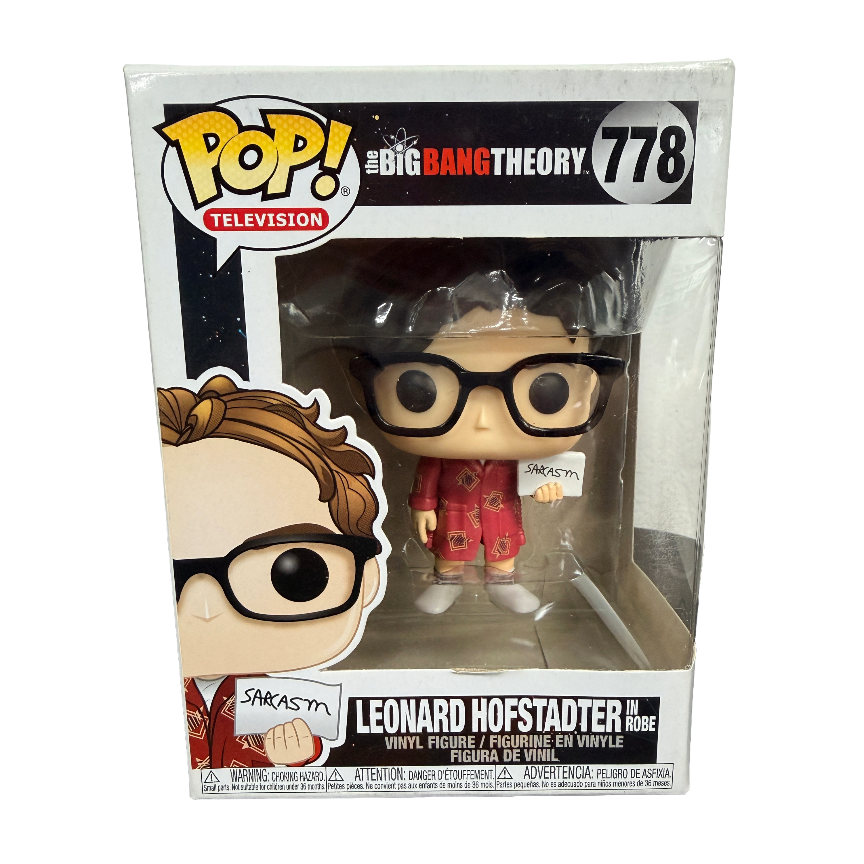 Funko POP: Television - The Big Bang Theory - Leonard Hofstadter in Robe - #778